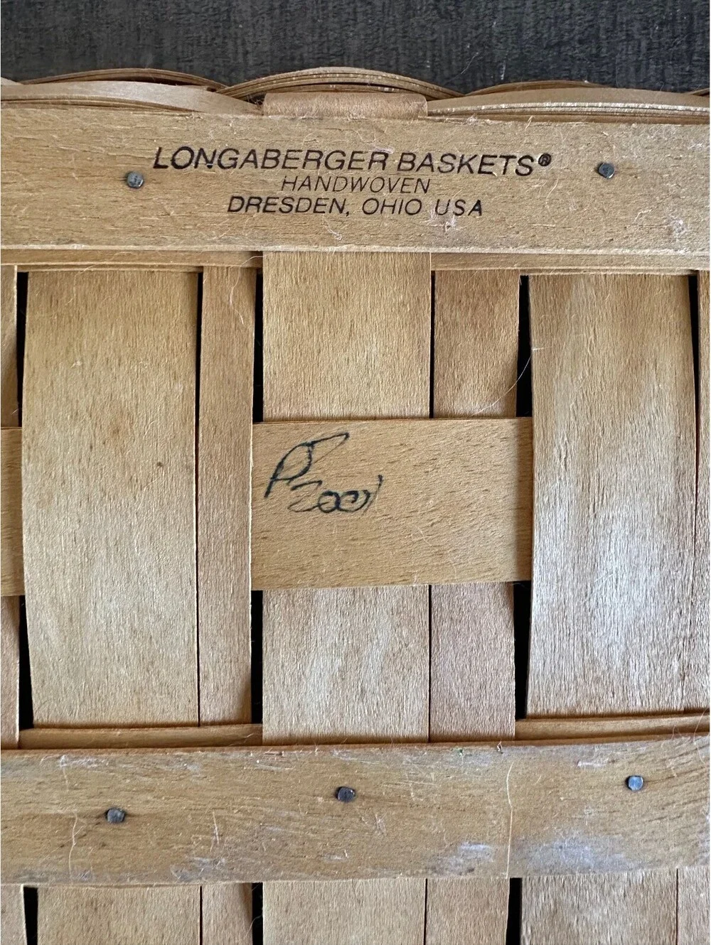Longaberger authentic handwoven